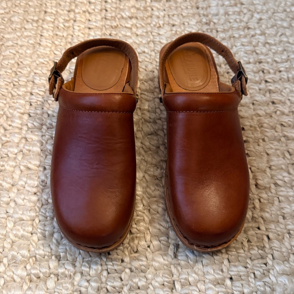 Re/done - 70s Classic Leather Clogs